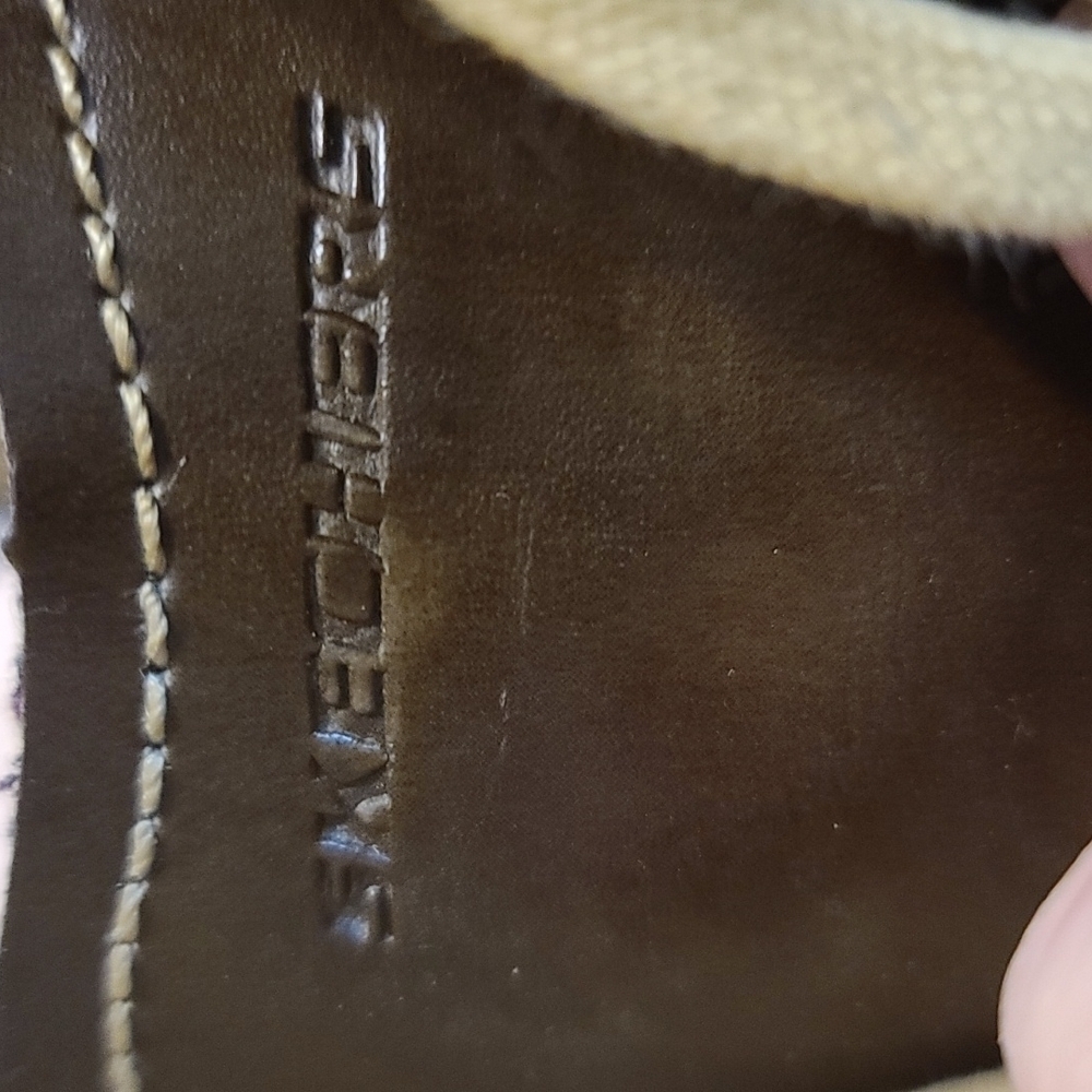 Skechers Men's Casual Oxford Shoes 2-Tone Brown Sz. 10.5 GUC NO INSOLES - Picture 4 of 10